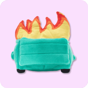 Dumpster Fire Plush Style B