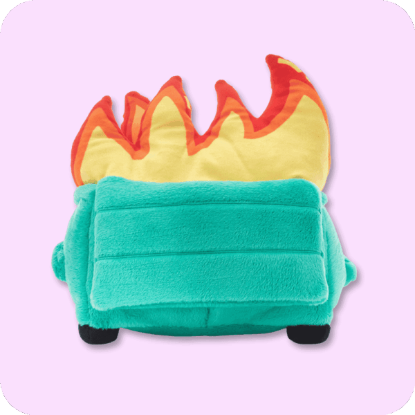 Dumpster Fire Plush Style B