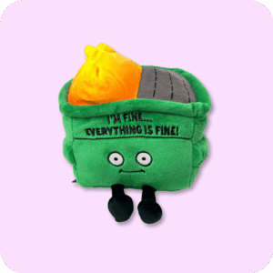 Dumpster Fire Plush Style C